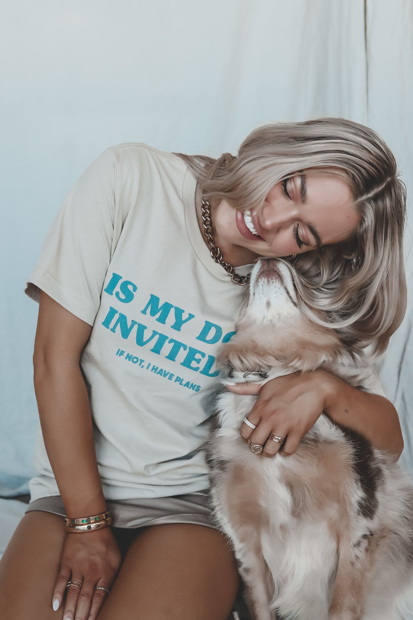 FRIDAY + SATURDAY Is My Dog Invited Graphic Tee